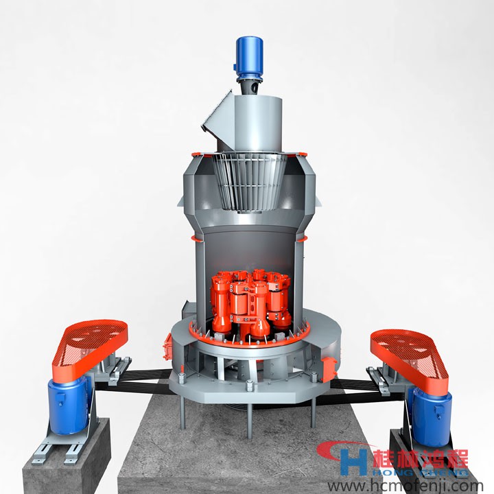 桂林鴻程磨粉機，雷蒙磨粉機升級版， HC1700縱擺磨粉機